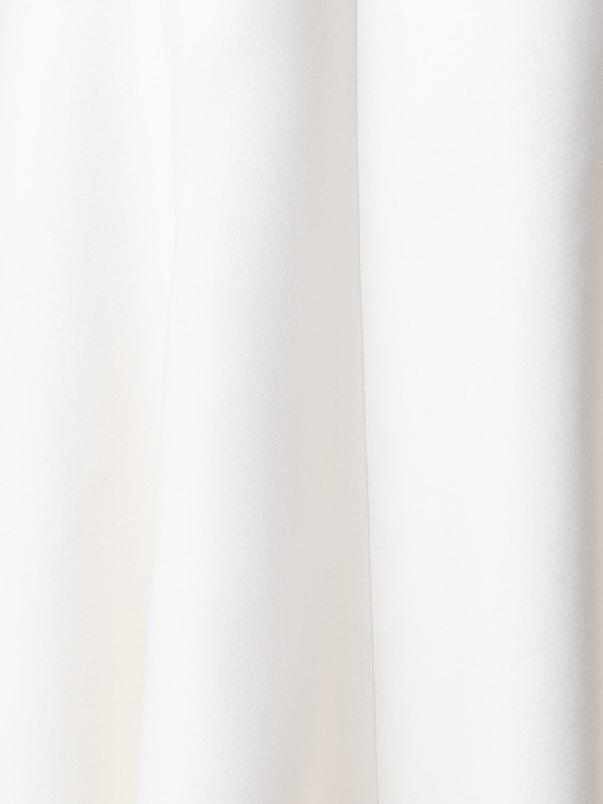 Trench Dress - A-Line Midi Dress in Cotton Double-Face with Zip-Cut-Out
