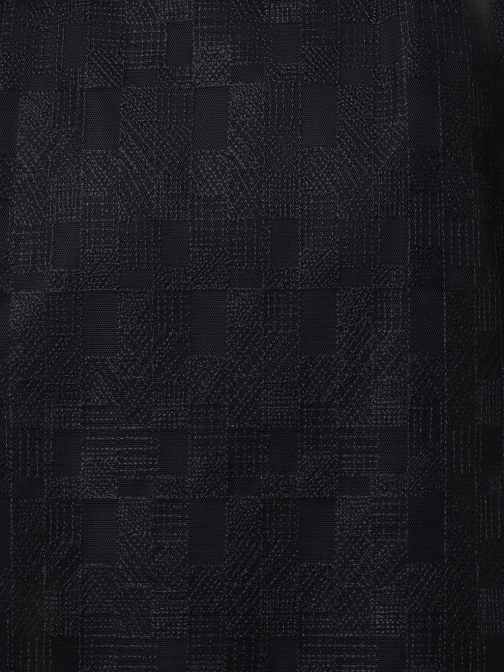 Shirt Dress in Lizzy Grid Embroidery