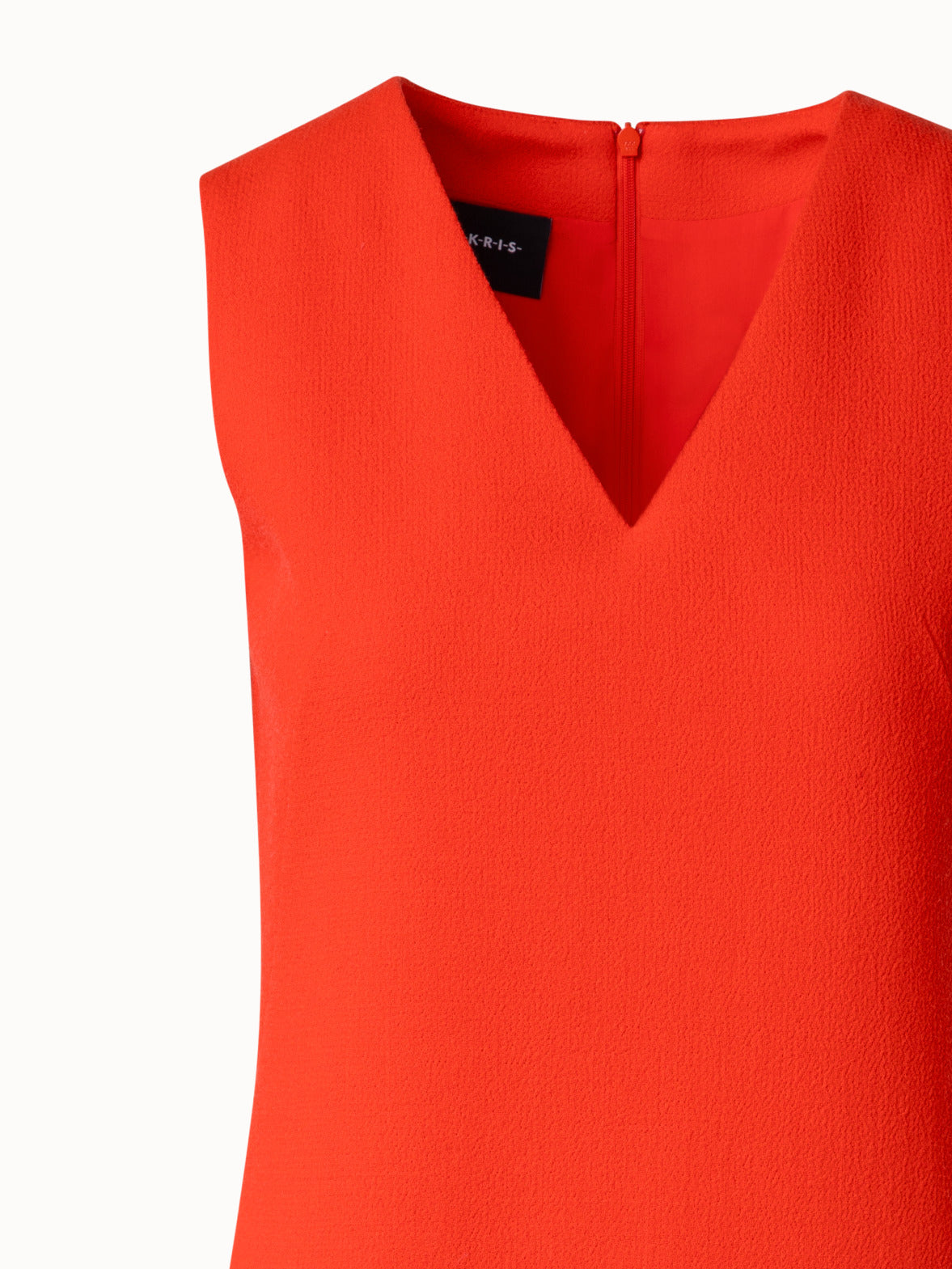 Sheath Dress in Wool Cr¨ºpe Double-Face