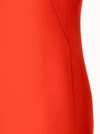 Sheath Dress in Wool Cr¨ºpe Double-Face