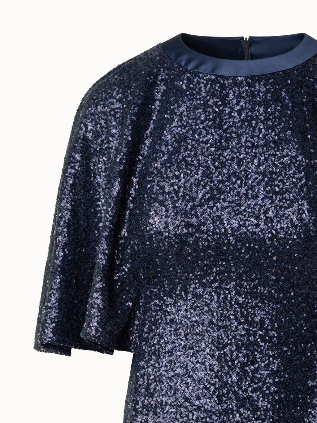 Evening Gown with Sequins on Jersey