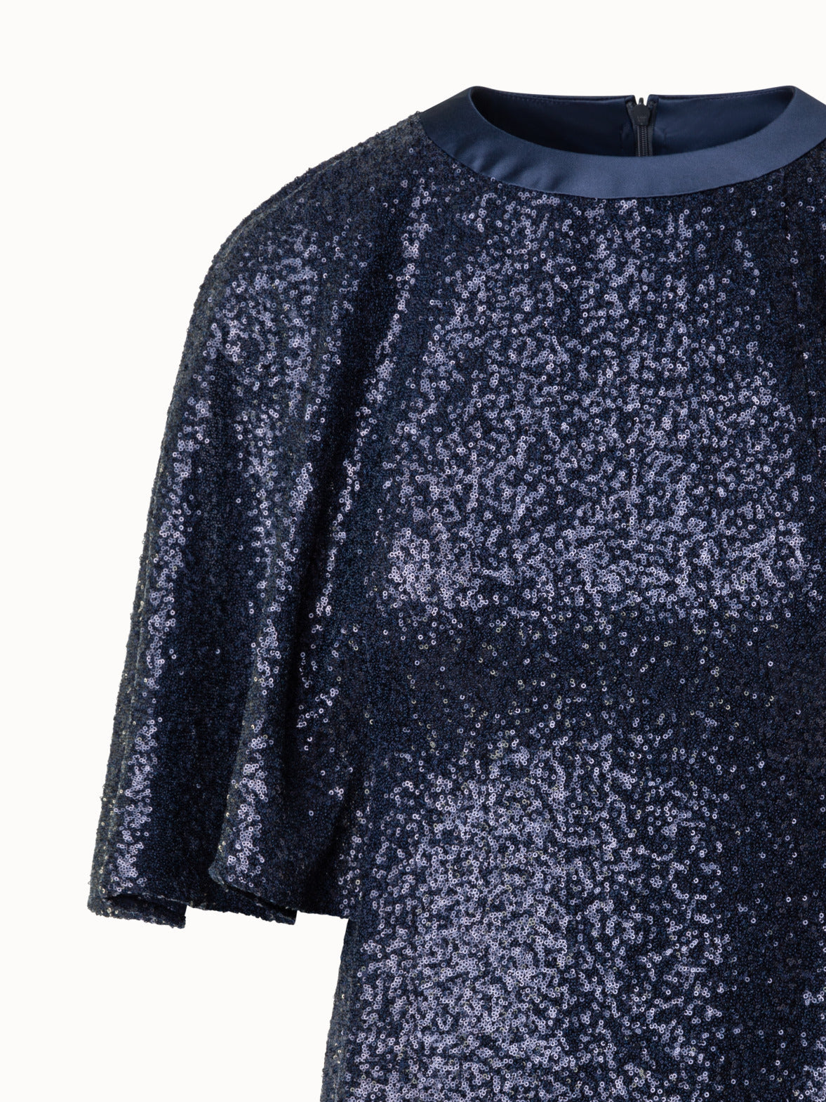 Evening Gown with Sequins on Jersey