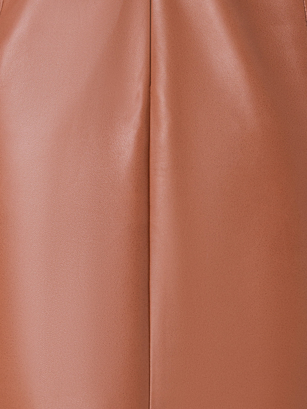 Sleeveless Leather Sheath Dress