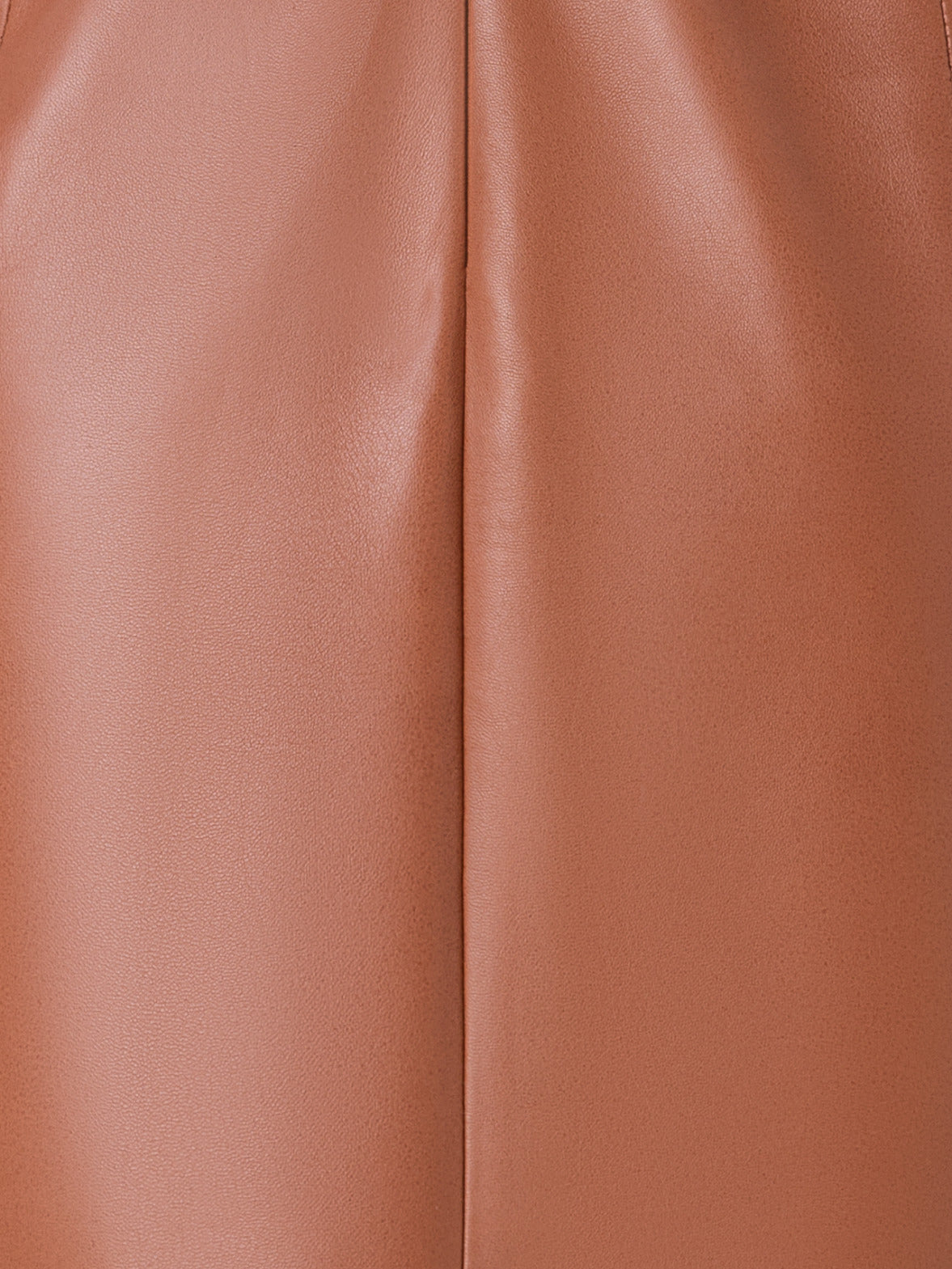 Sleeveless Leather Sheath Dress