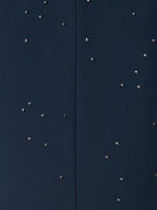 Long Silk Evening Gown with Swarovski Stars