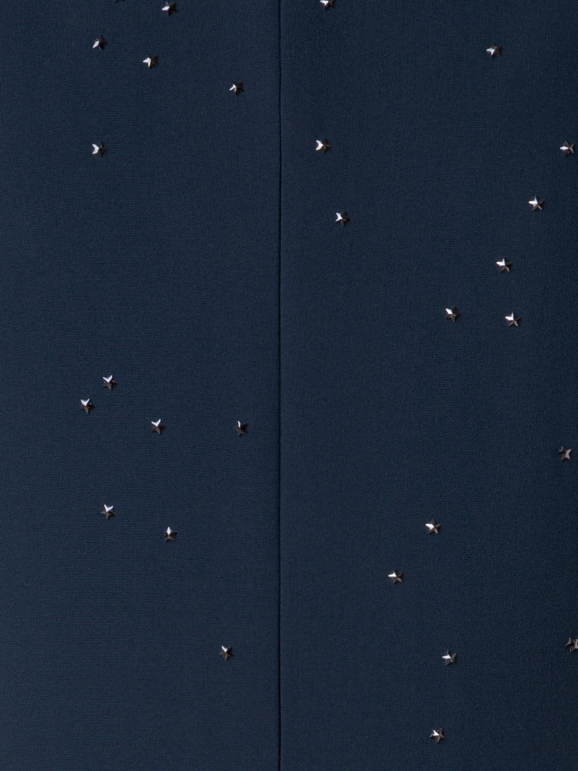 Long Silk Evening Gown with Swarovski Stars