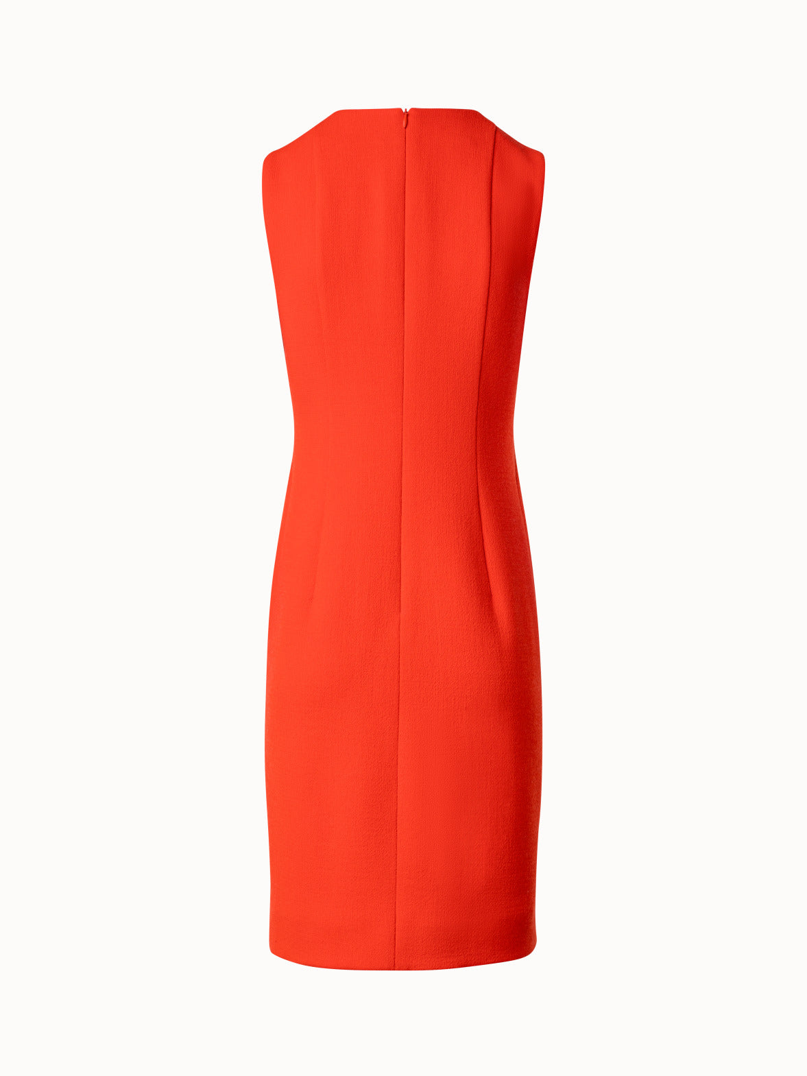 Sheath Dress in Wool Cr¨ºpe Double-Face