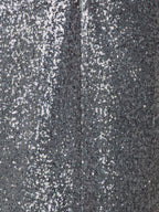 Sequin Cocktail Dress with Long Volume Sleeves