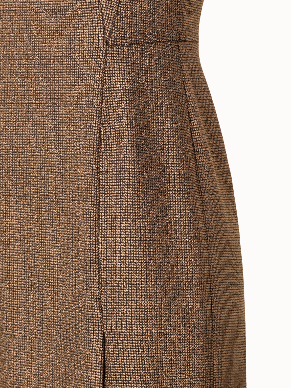 Lurex Embroidered Midi Dress with Cap Sleeves
