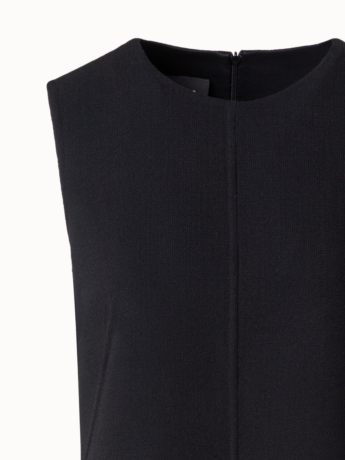 Short Sheath Dress in Wool Cr¨ºpe Double-Face