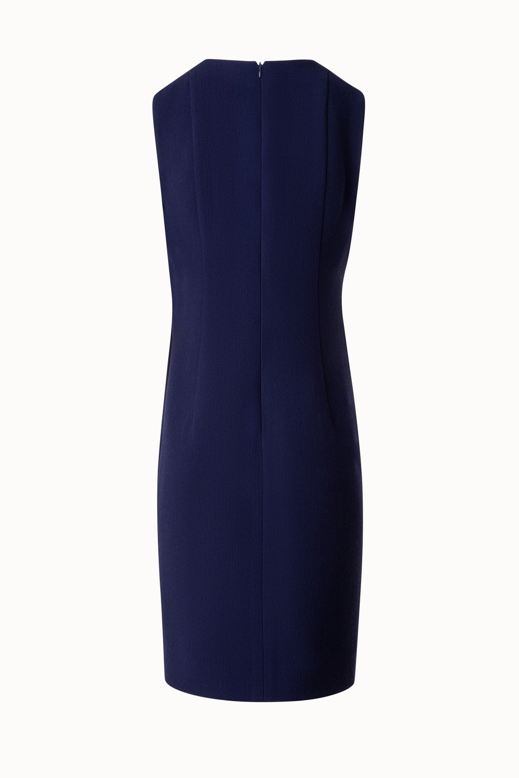 Sheath Dress in Wool Cr¨ºpe Double-Face