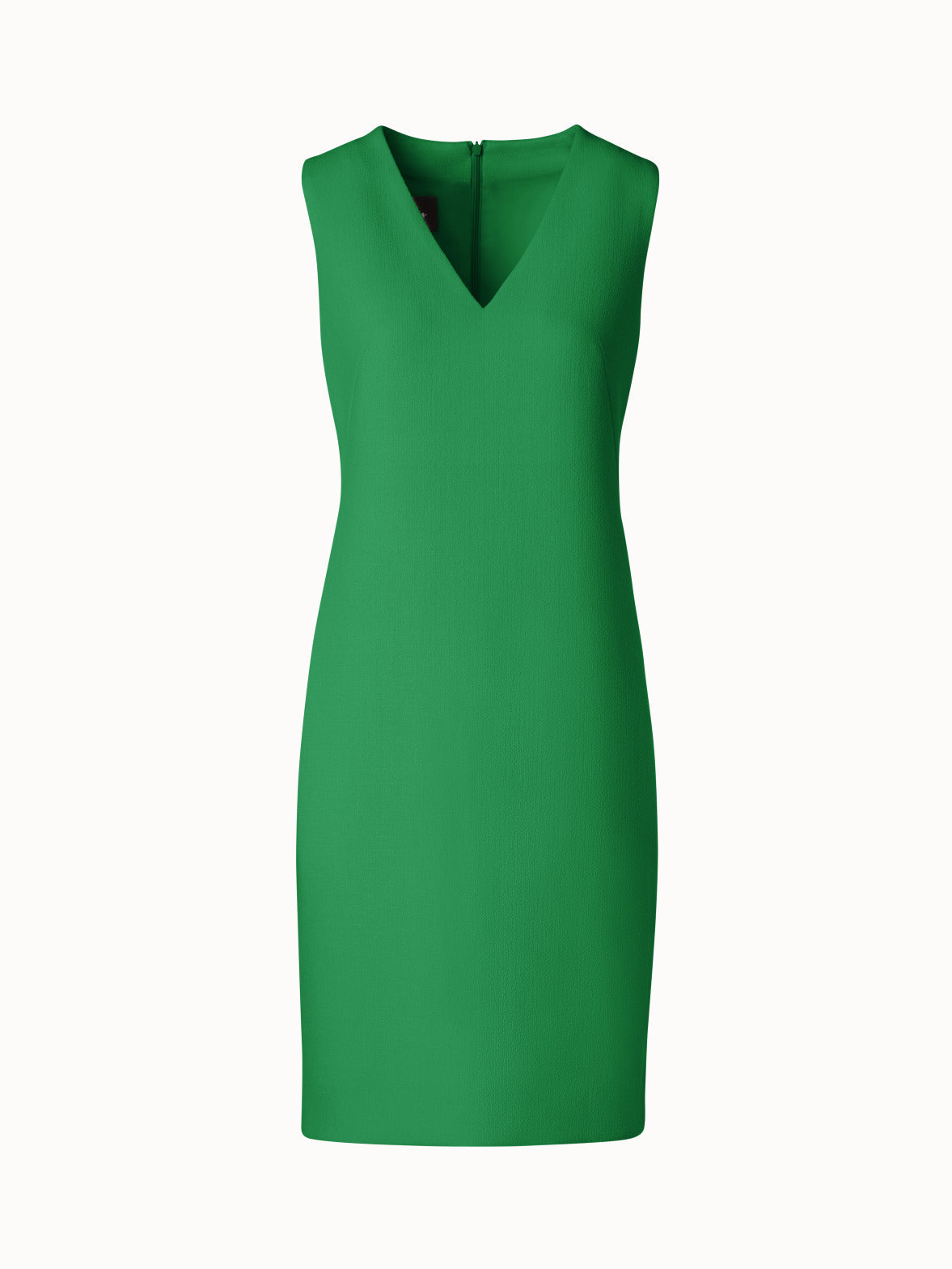 Sheath Dress in Wool Cr¨ºpe Double-Face