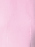 Sheath Dress with Short Sleeves in Wool Cr¨ºpe Double-Face