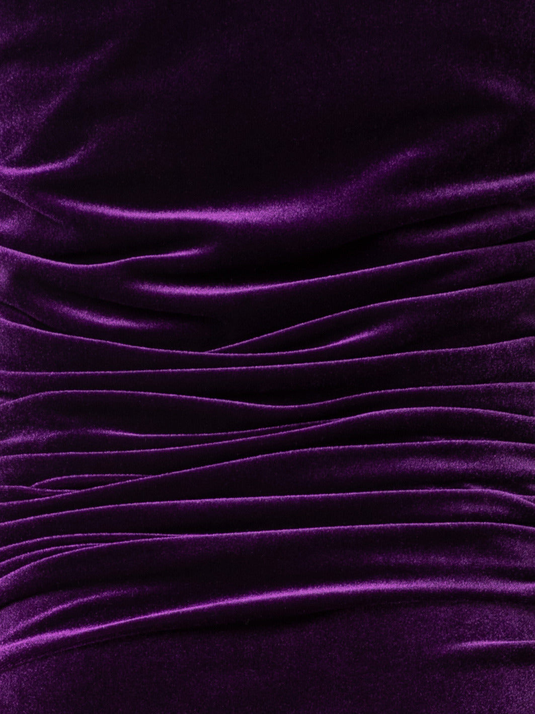 Long Off-Shoulder Velvet Evening Gown