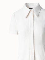 Sequin Silk Dress in Polo Style