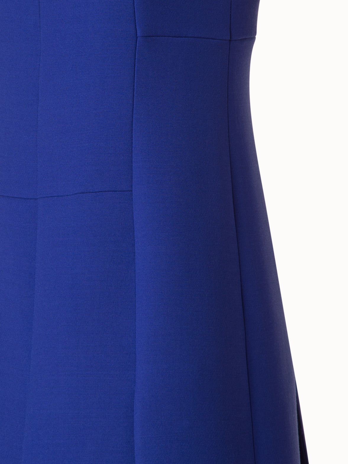 A-Line Wool Double-Face Sheath Dress