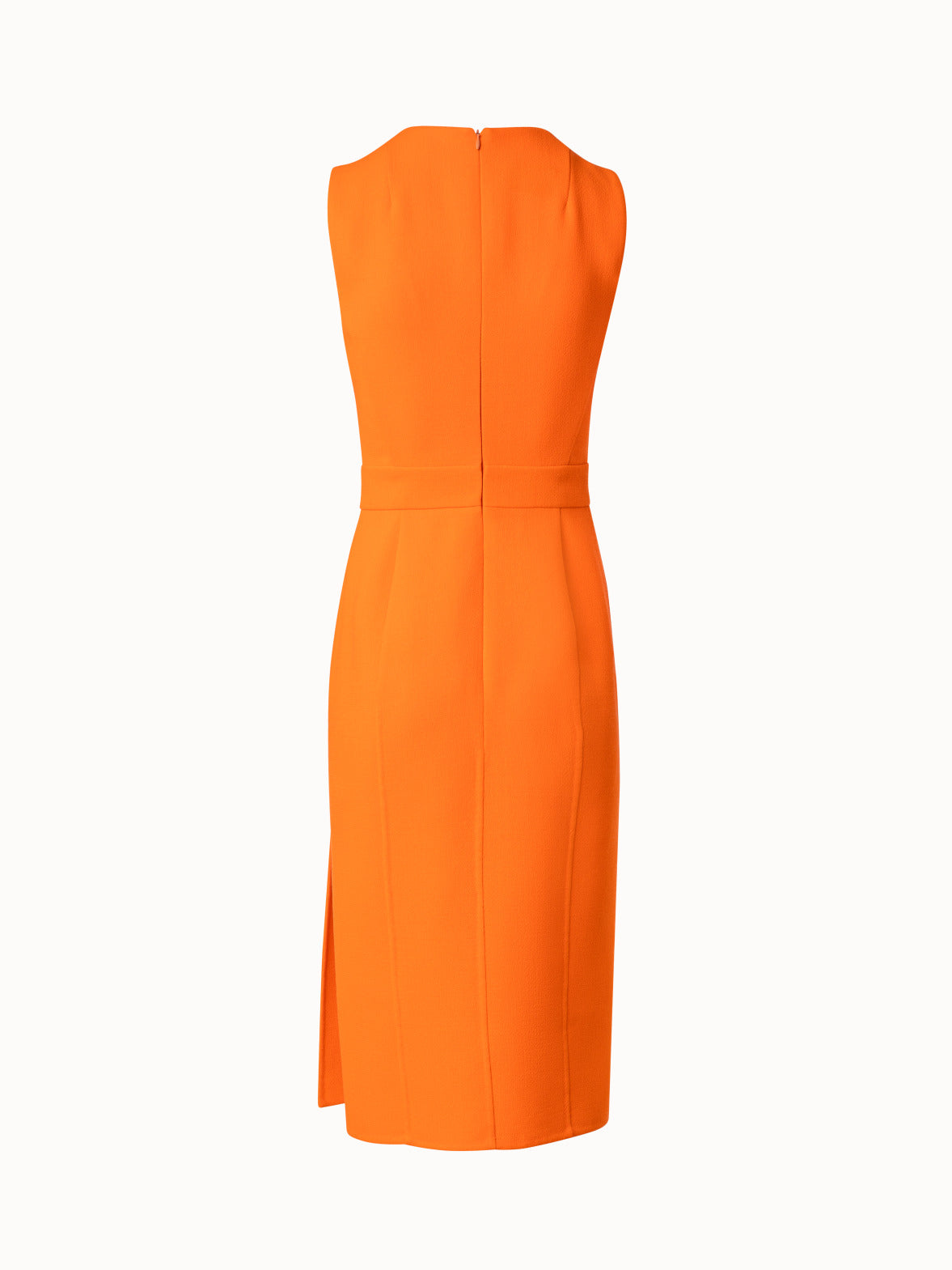 Sheath Dress Wool Cr¨ºpe Double-Face