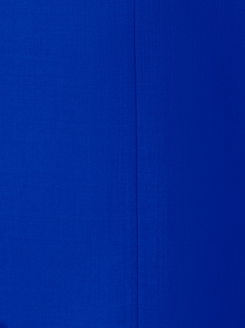 Wool Double-Face Sleeveless Sheath Dress