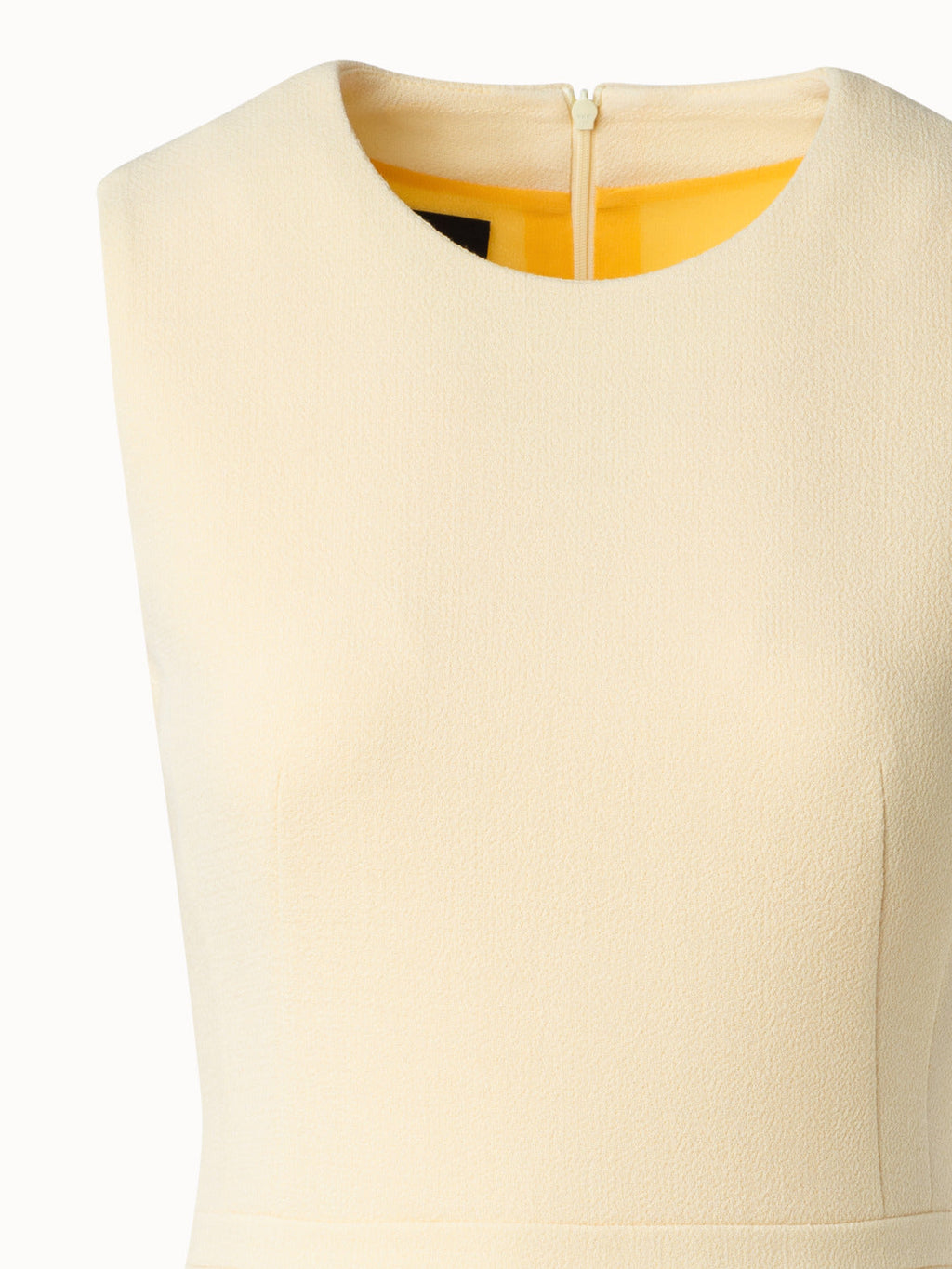 A-Line Wool Cr¨ºpe Double-Face Sheath Dress