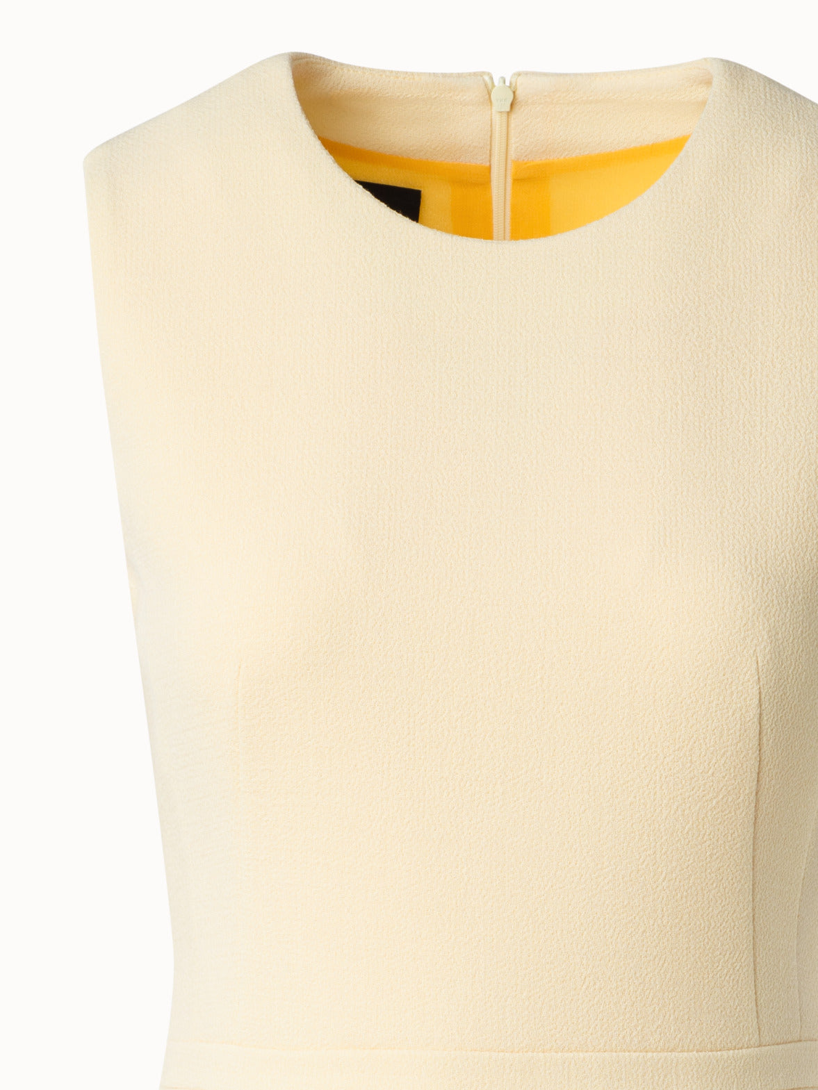A-Line Wool Cr¨ºpe Double-Face Sheath Dress