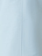 Cotton Silk Double-Face Polo Shirt Dress