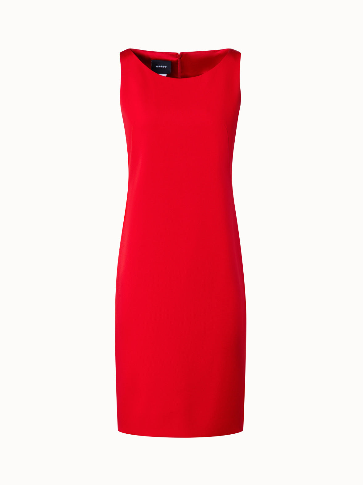 Silk Cr¨ºpe Sheath Dress