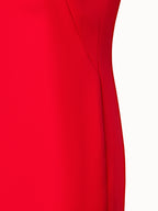 Silk Cr¨ºpe Sheath Dress