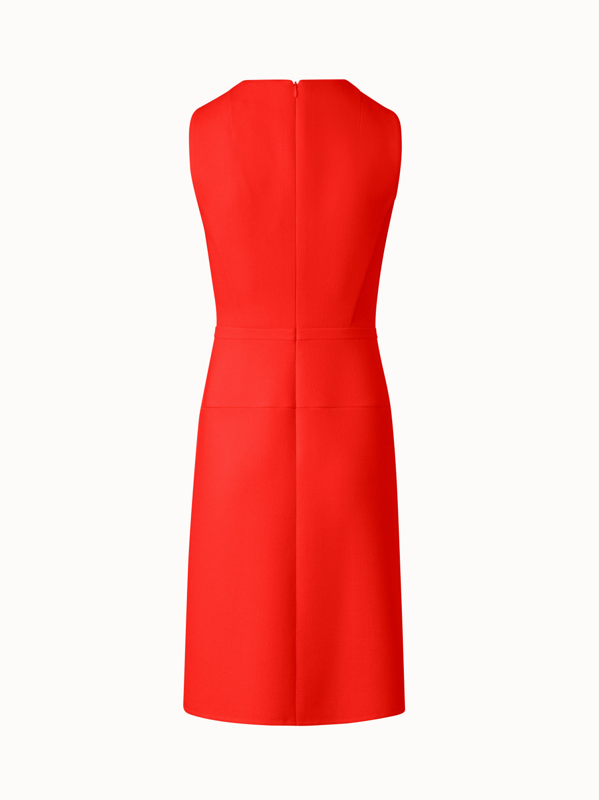 A-Line Wool Cr¨ºpe Double-Face Sheath Dress
