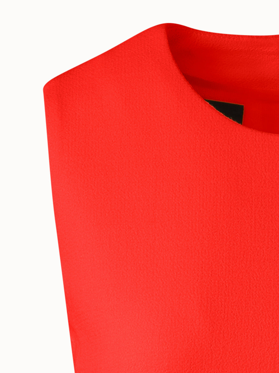 A-Line Wool Cr¨ºpe Double-Face Sheath Dress