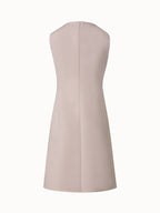 A-Line Cotton Double-Face Sheath Dress