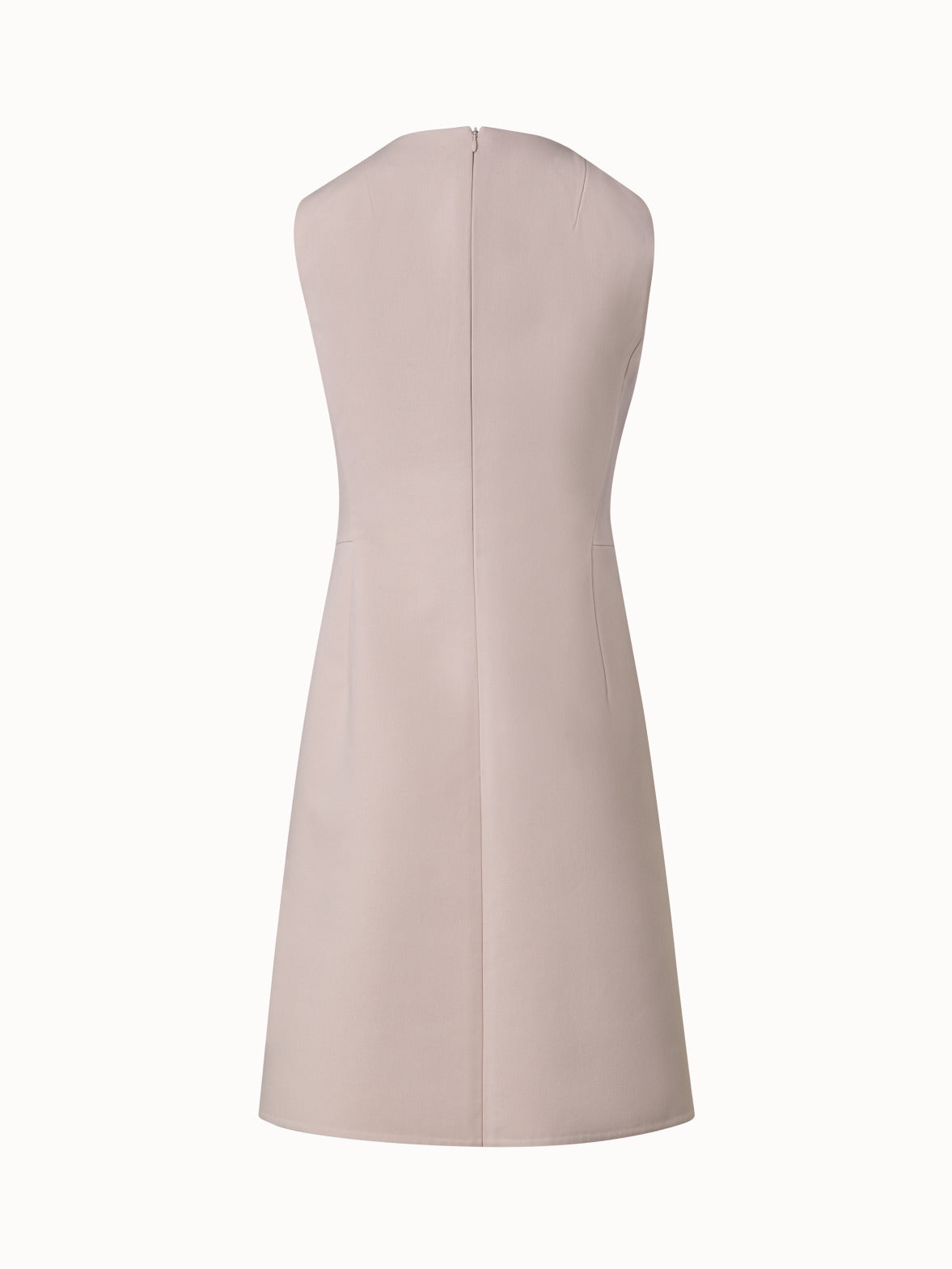 A-Line Cotton Double-Face Sheath Dress