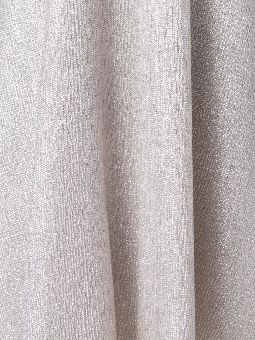 Wool Silk Lurex Midi Dress