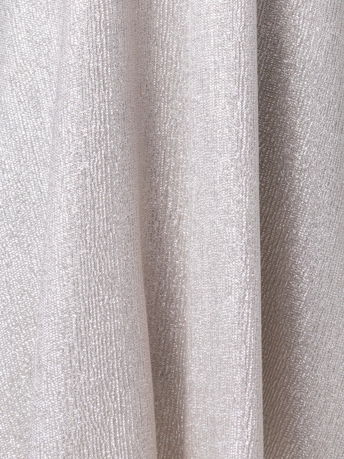 Wool Silk Lurex Midi Dress